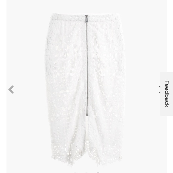 Chico’s NWT Black Label Midi Lace Skirt size 0= Small=size 4 - Picture 3 of 14